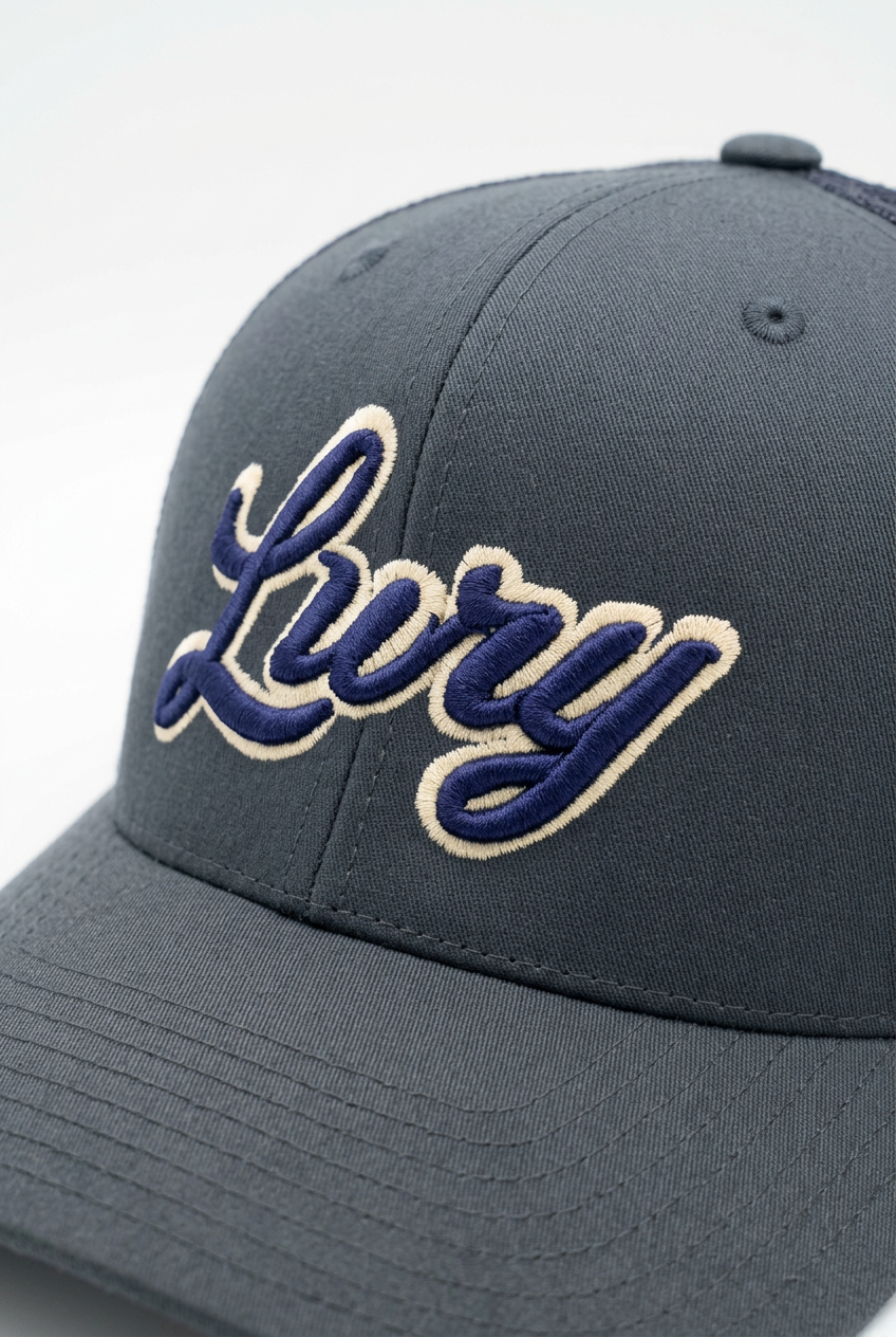 LWRY Co Trucker Cap - Navy
